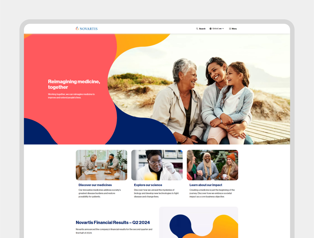 Novartis website