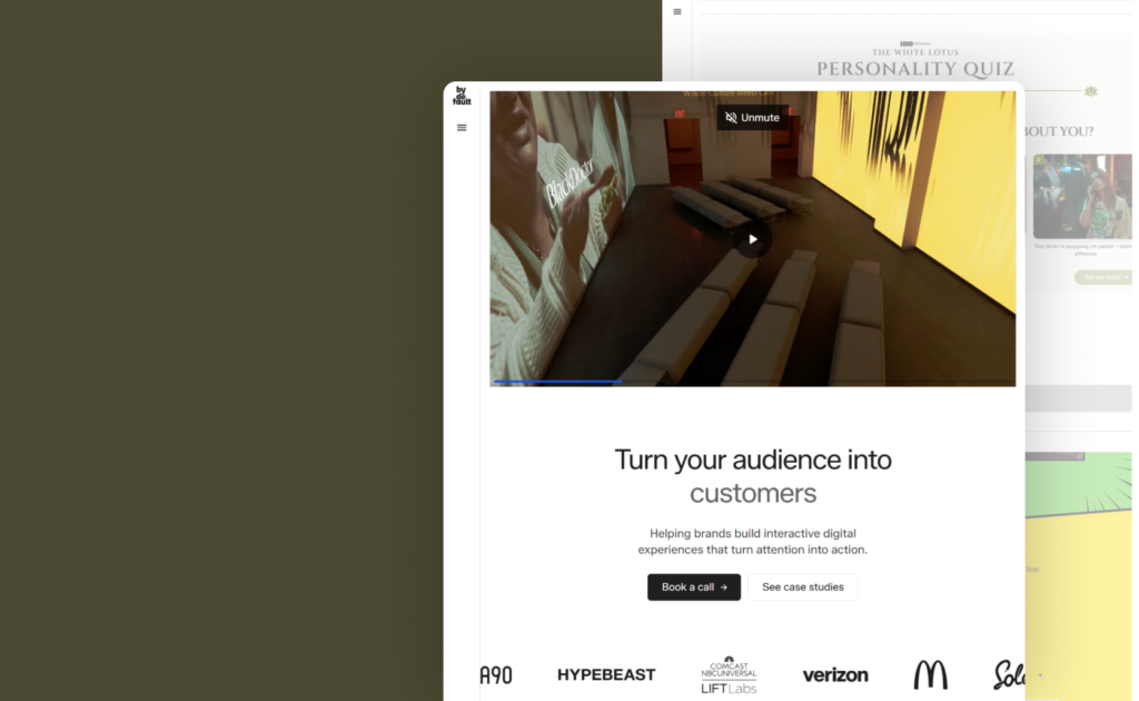 By Default website, built by Webnotics
